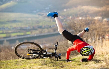 accident de vélo