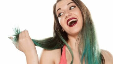 Cheveux verts