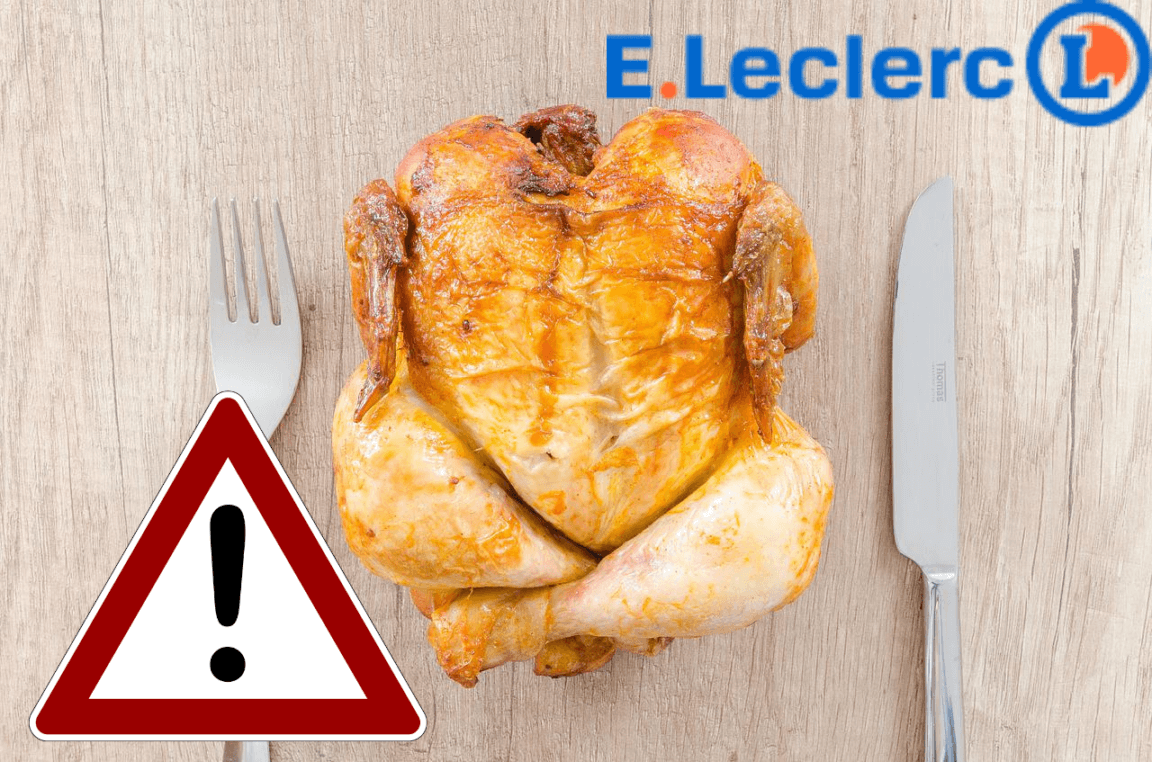 Rappel produit poulet cuit fumé