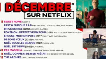 Netflix nouveautés décembre 2023