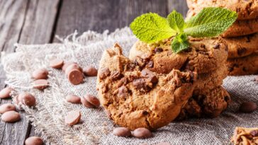 Biscuits à l'écorce de menthe poivrée et au chocolat - Une recette facile et économique pour un plaisir sucré !