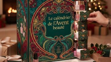 image d'un calendrier de l'avent beauté élégant