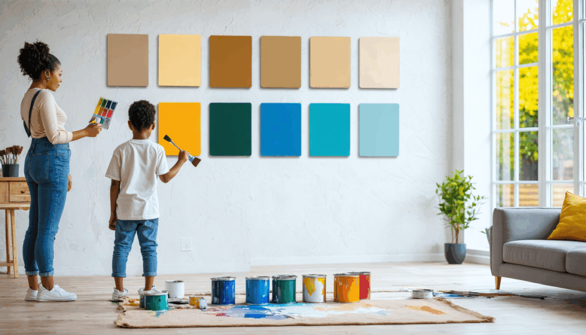 découvrez nos conseils pratiques pour choisir la peinture idéale pour vos murs et créer un intérieur à votre image.