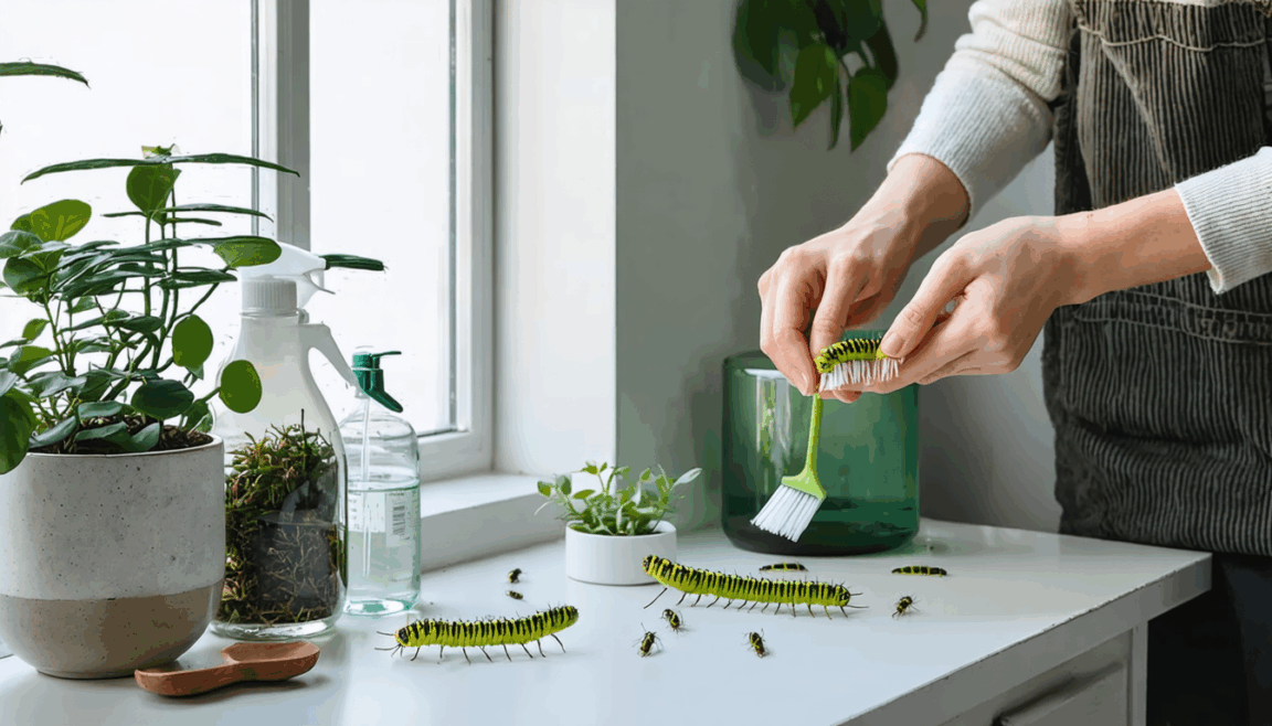découvrez les étapes essentielles pour identifier, traiter et prévenir une infestation de chenilles dans votre appartement afin de protéger votre intérieur efficacement.