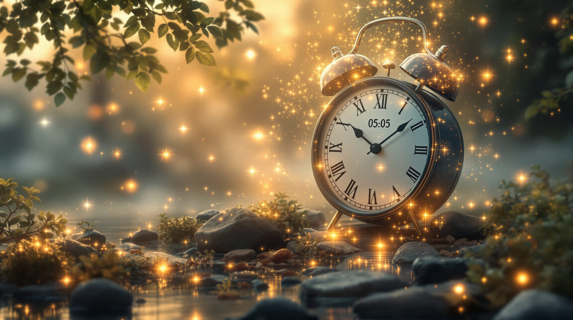découvrez la signification de l'heure miroir 05h05 et apprenez ce que ce phénomène mystérieux peut révéler sur votre vie et votre avenir.